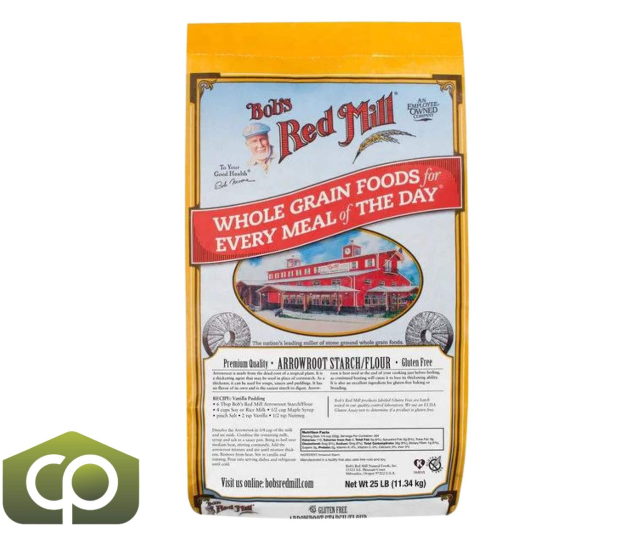 Bob's Red Mill 25 lbs. (11.34 kg) Arrowroot Starch / Flour - Paleo-Chicken Pieces