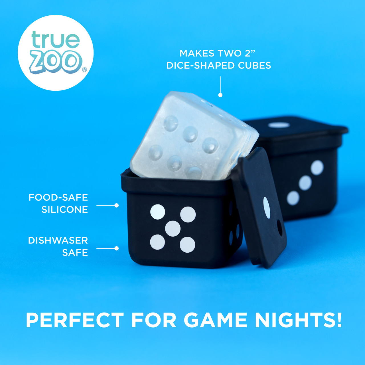 (D)Ice Cube Trays, Set of 2 by TrueZoo
