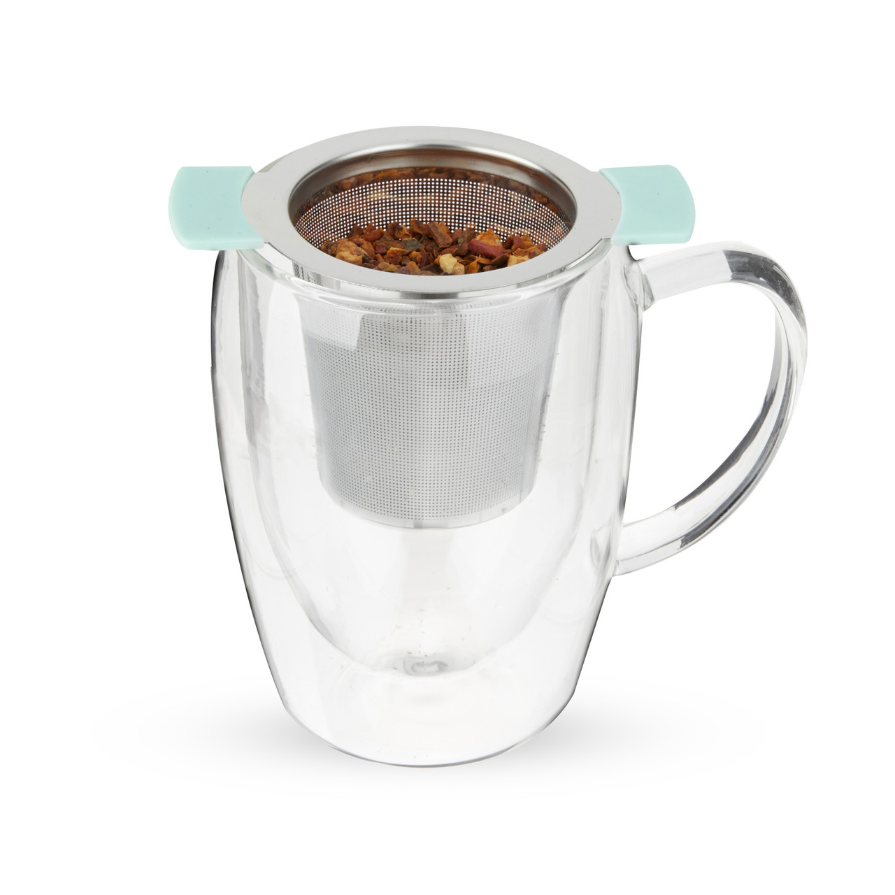 Erin Turquoise Universal Tea Infuser in Turquoise by Pinky U