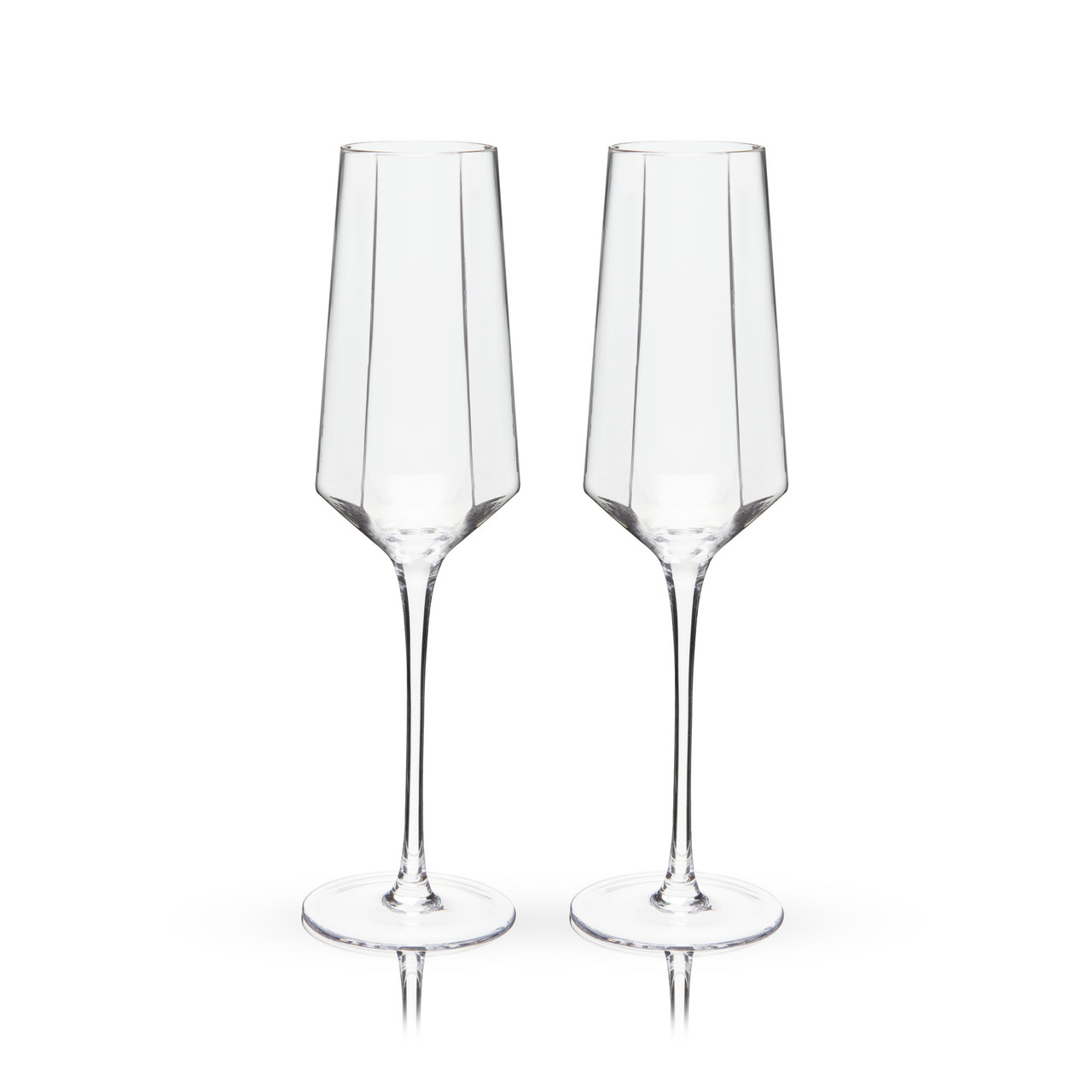 Seneca Stemmed Champagne Flute by Viski