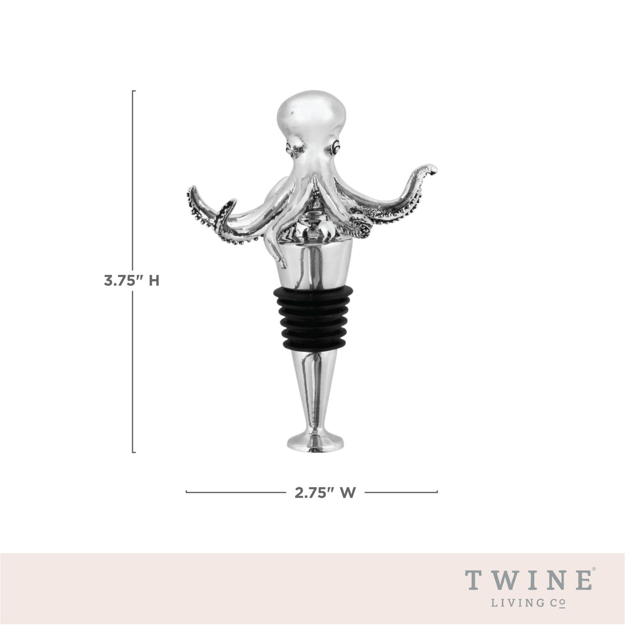 Octopus Bottle Stopper by Twine®