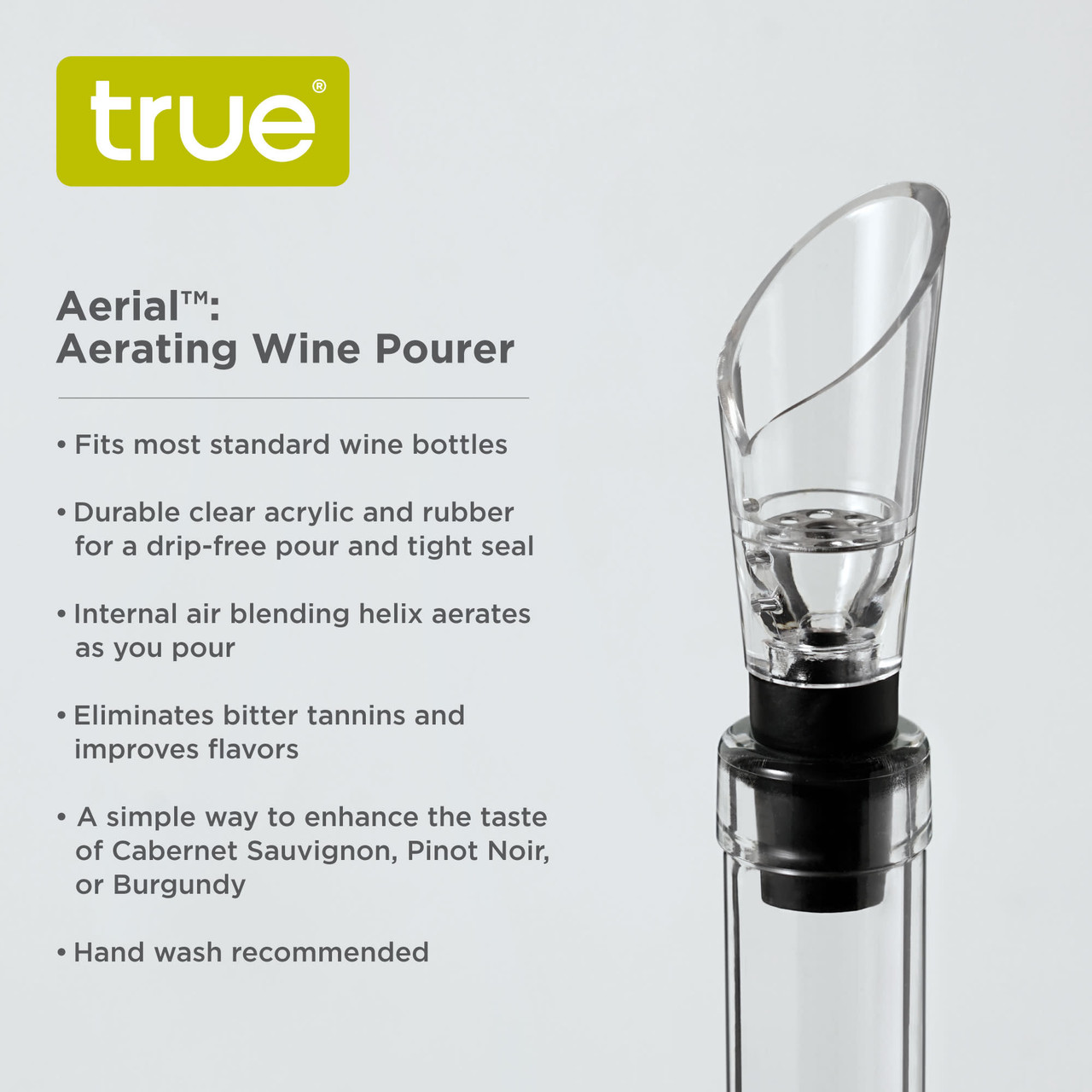Aerial: Aerating Wine Pourer