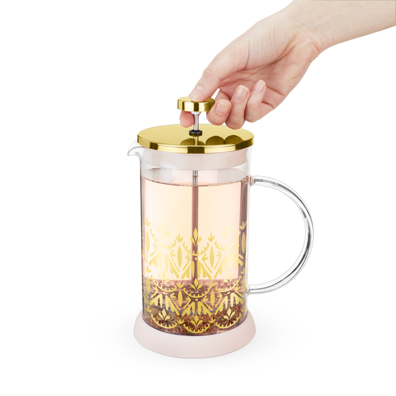 Riley Casablanca Glass Tea Press Pot by Pinky Up®