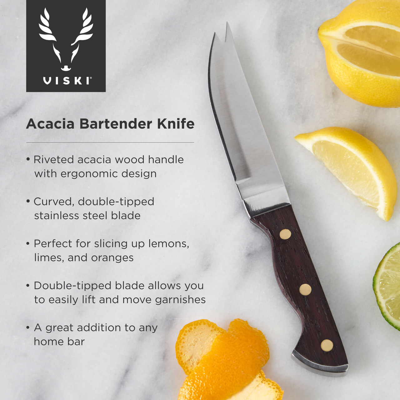 Acacia Bartender Knife by Viski®