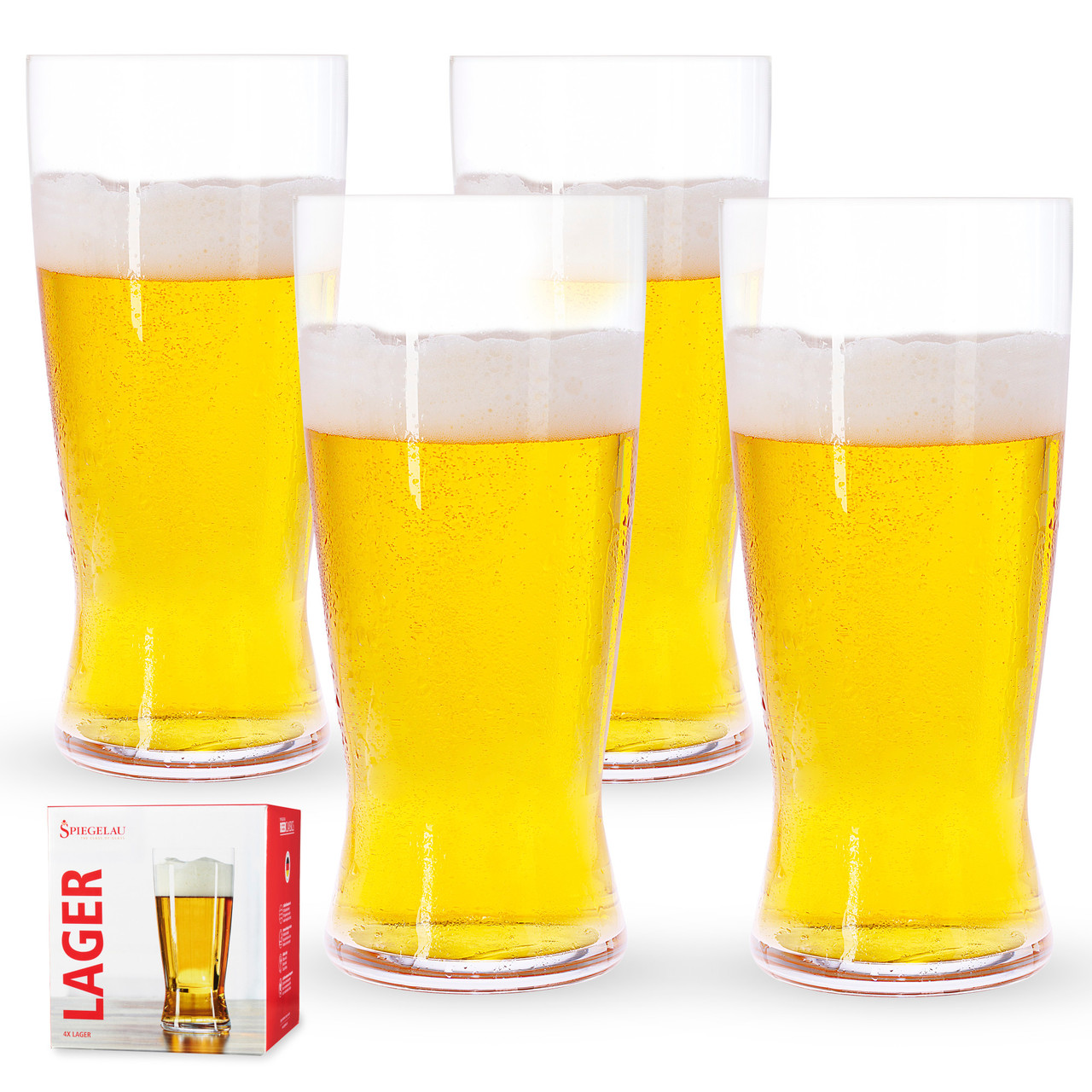 Spiegelau 19.75 oz Lager glass (set of 4)