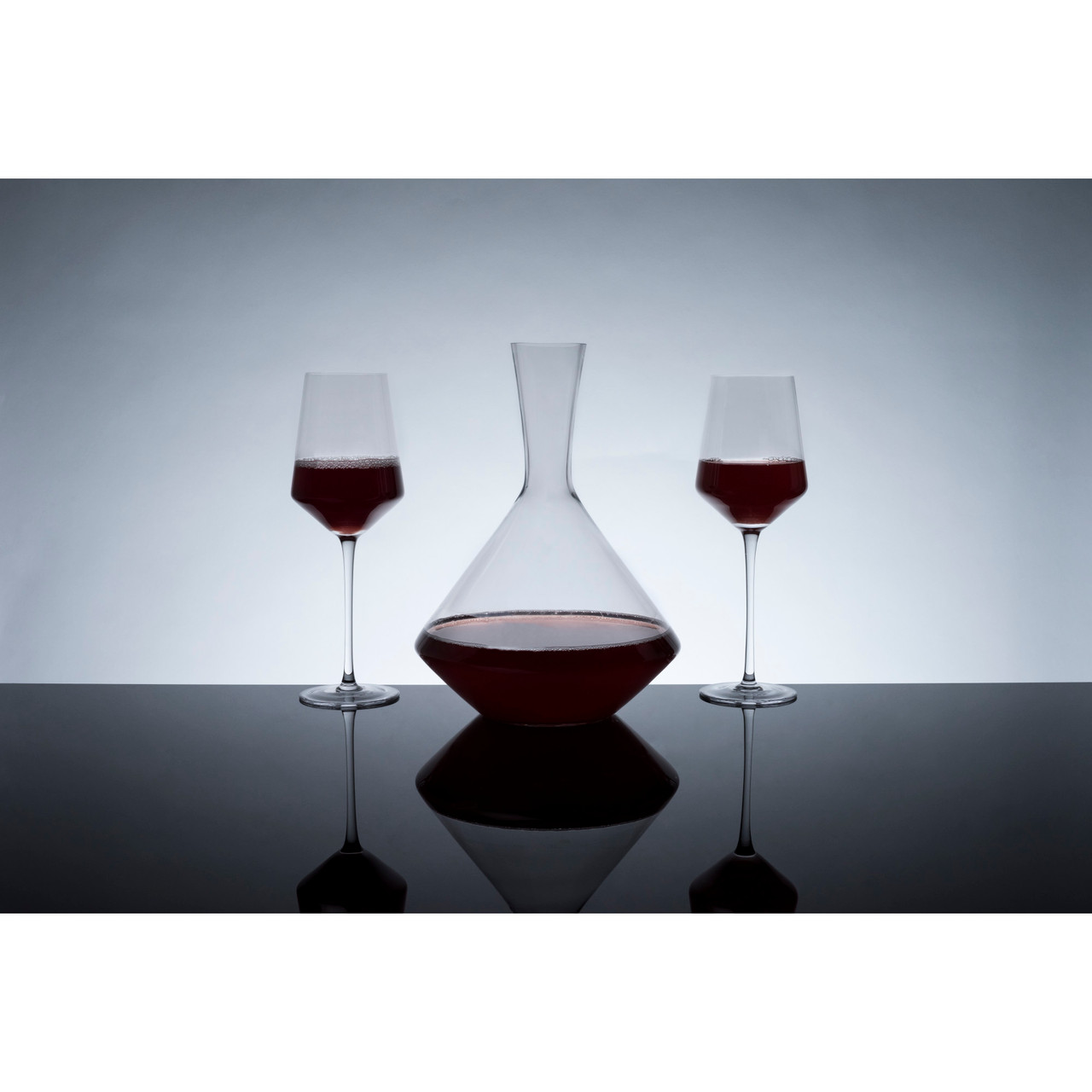 Angled Crystal Bordeaux Glasses by Viski®