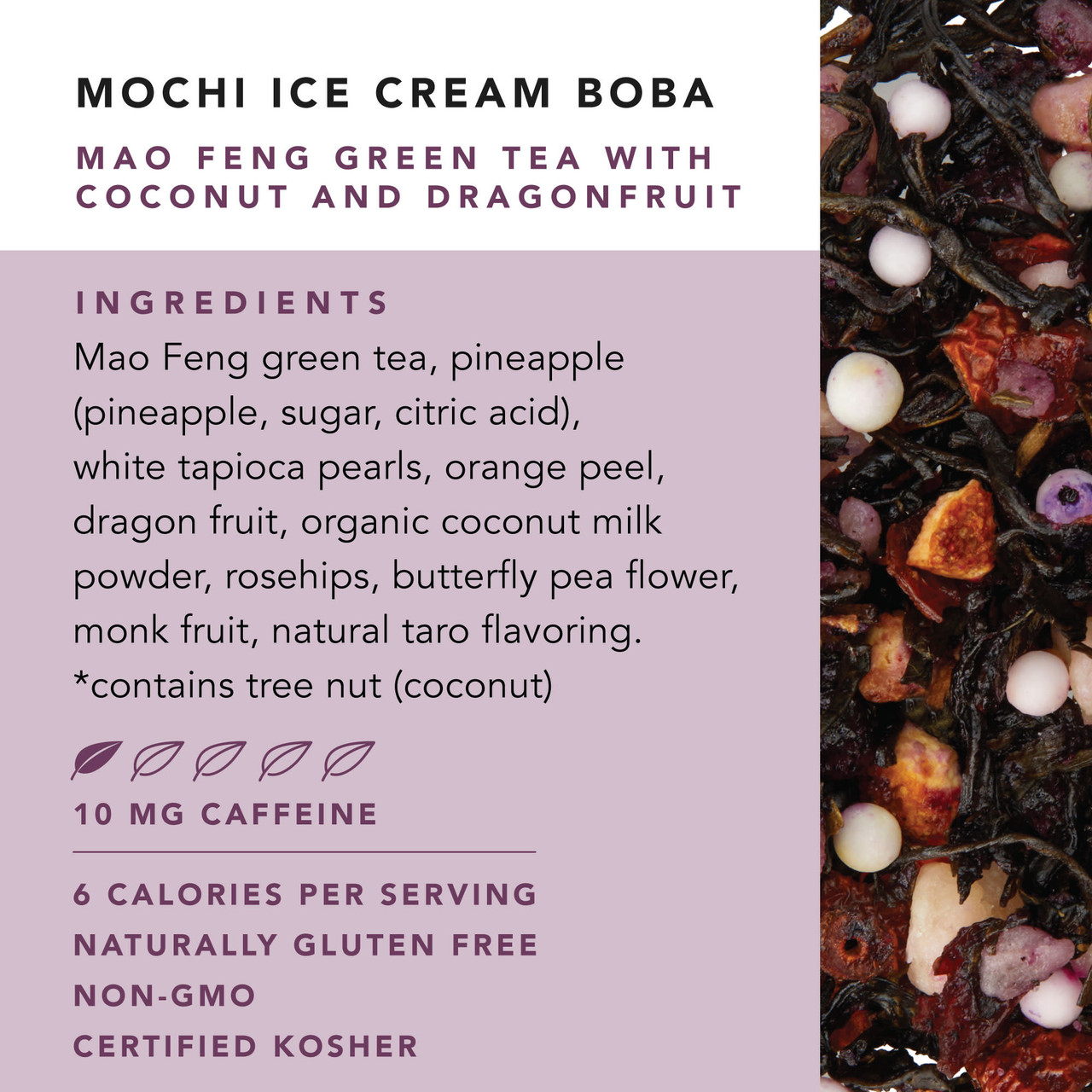 Mochi Ice Cream Boba Tea In Sachets by Pinky Up