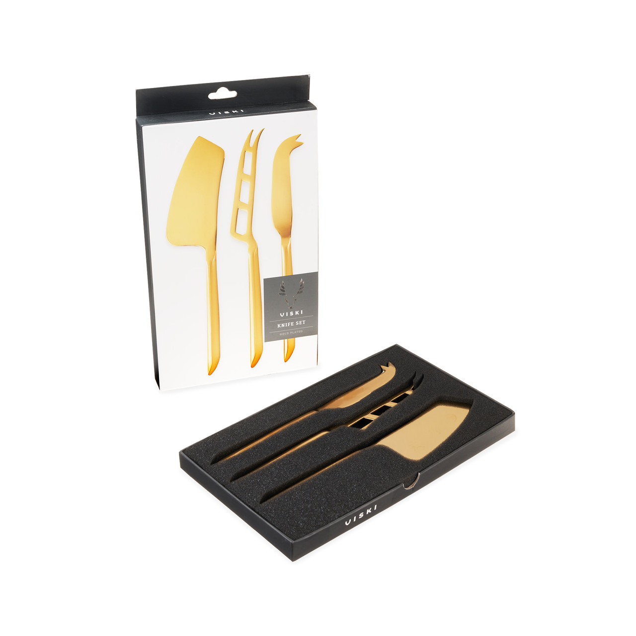 Gold Cheese Knives by Viski®