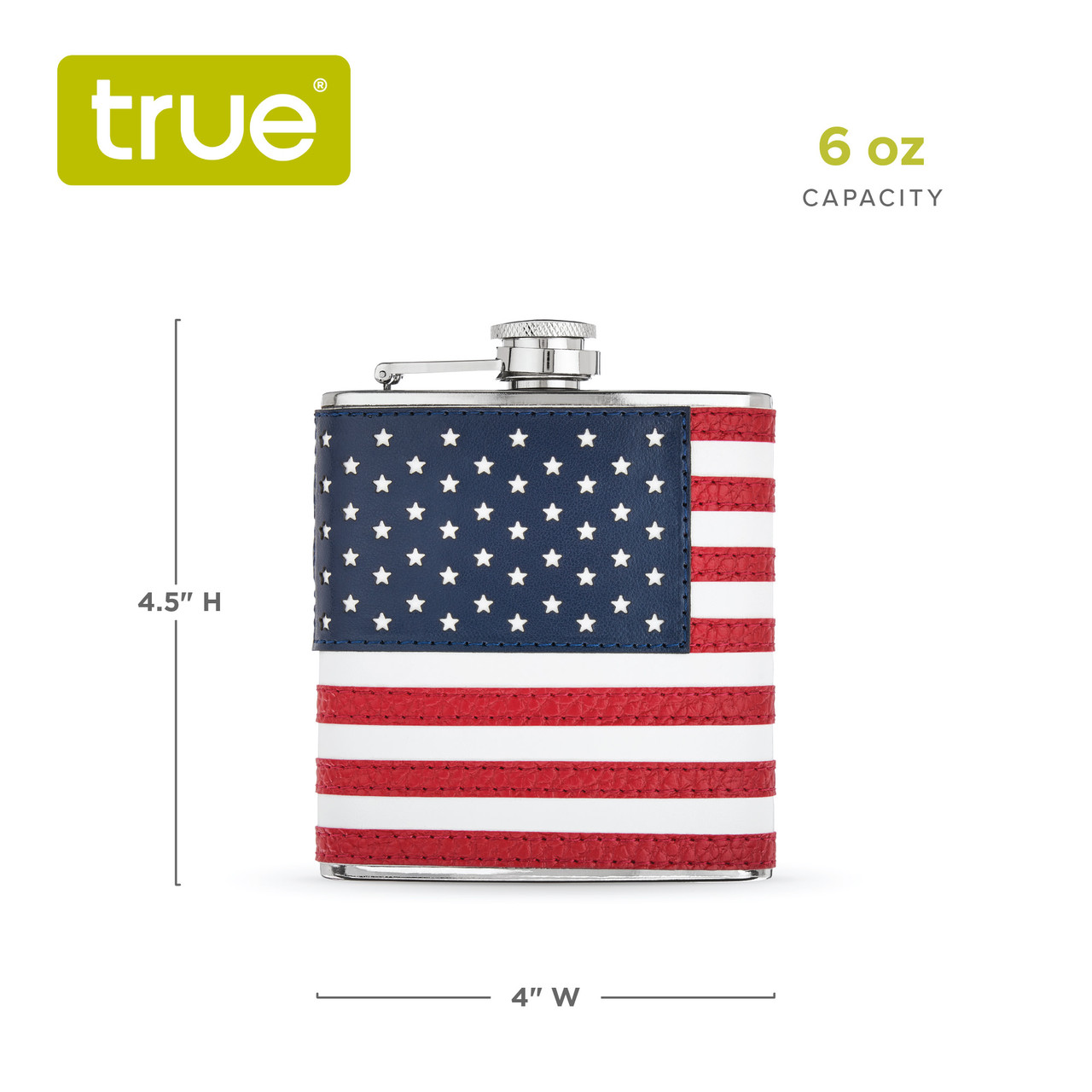 American Flag Flask by True