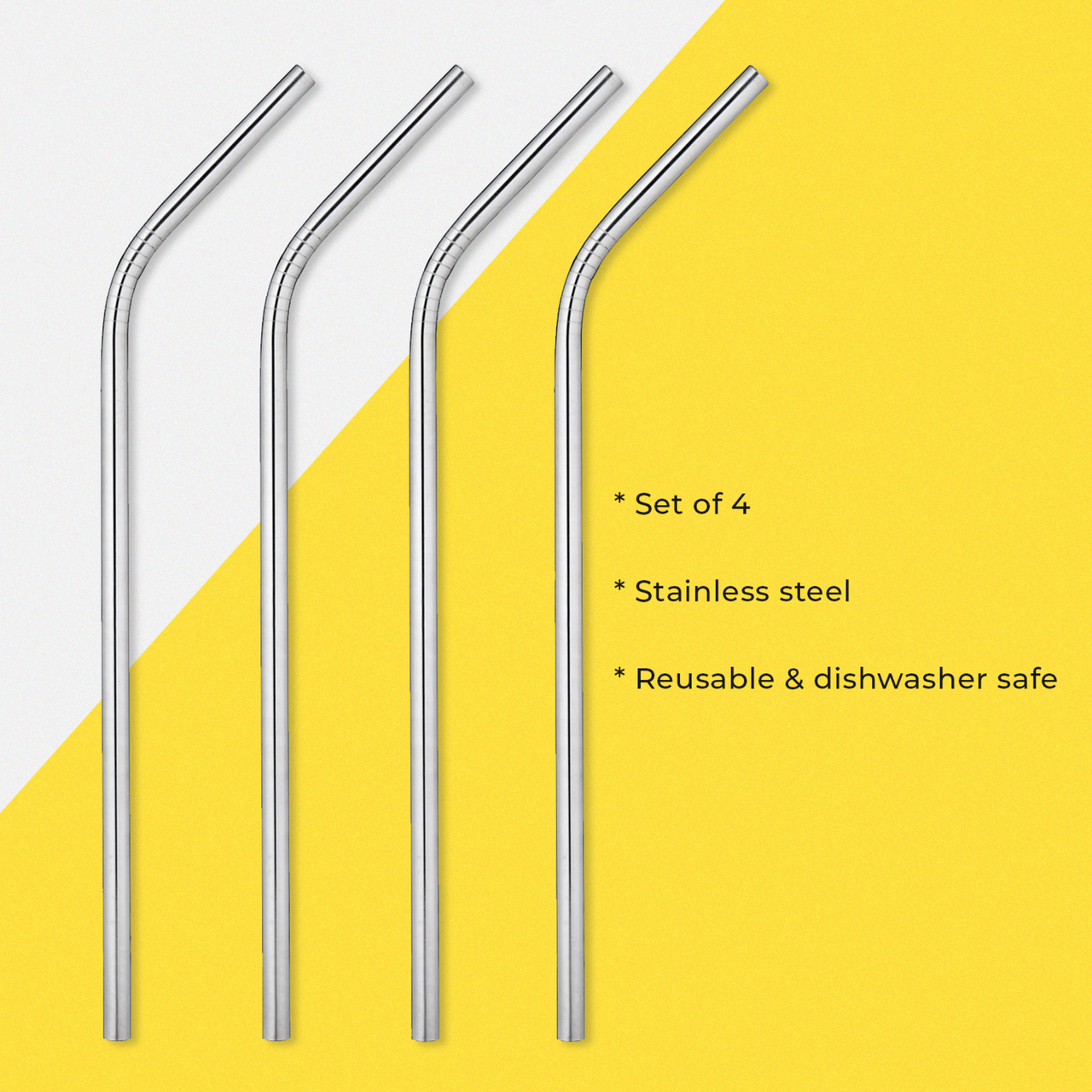 Stainless Steel Straws by Savoy