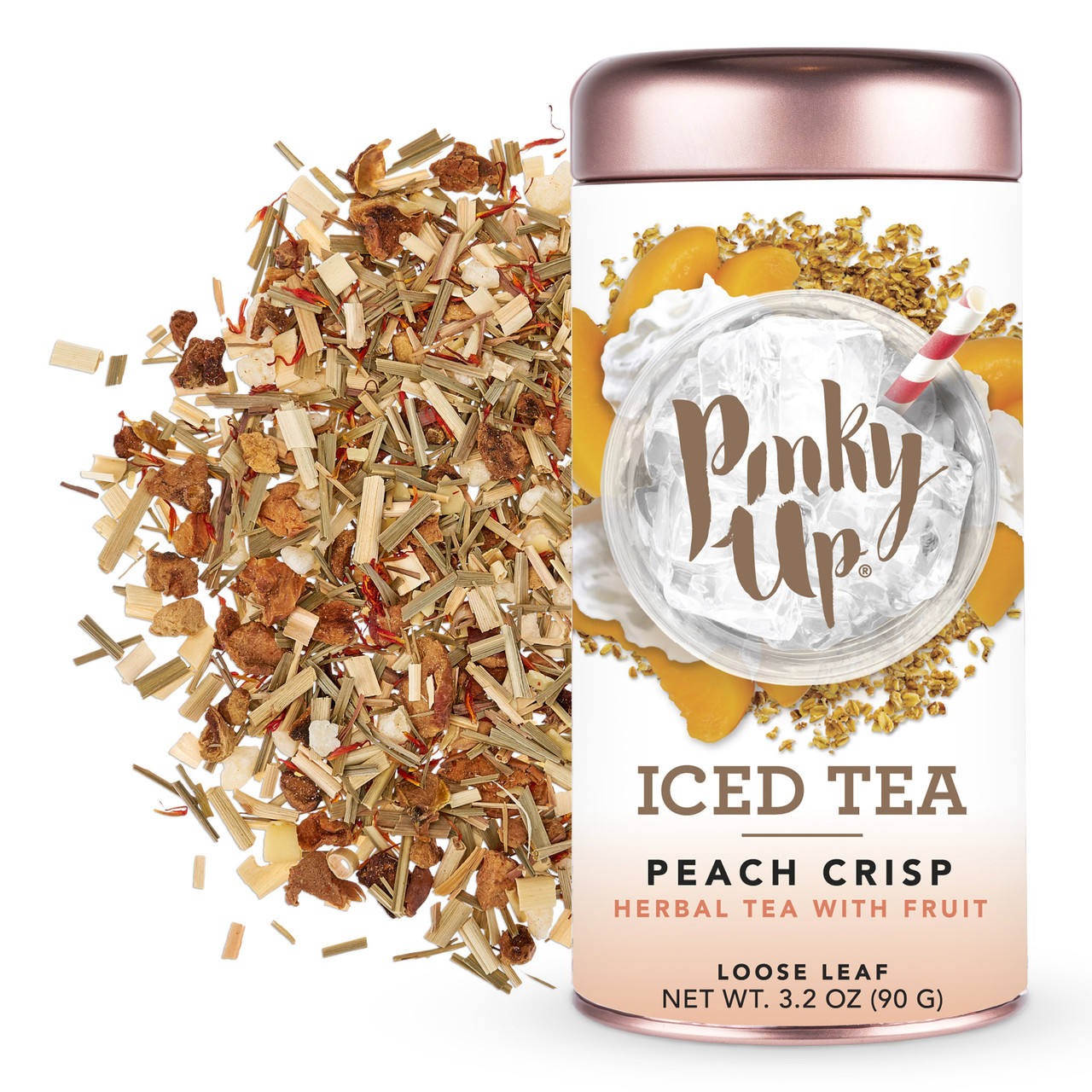Peach Crisp Loose Leaf Iced Tea Tins by Pinky Up