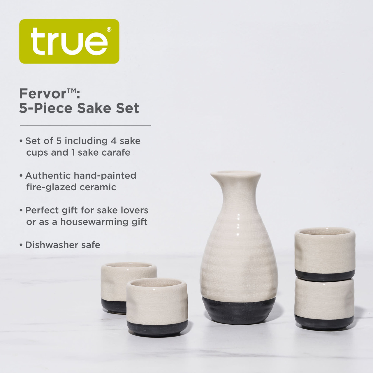 Fervor: 5-Piece Sake Set