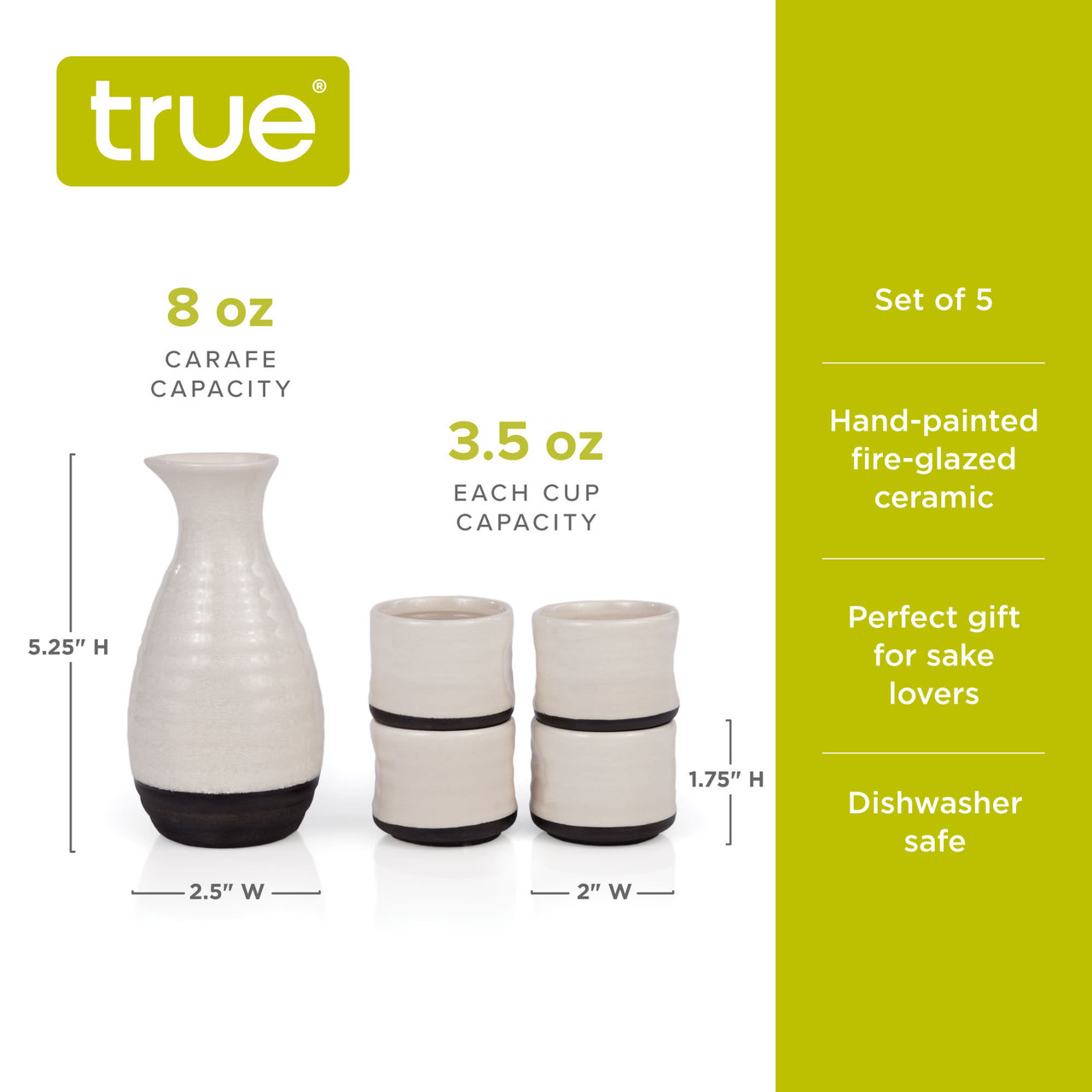 Fervor: 5-Piece Sake Set