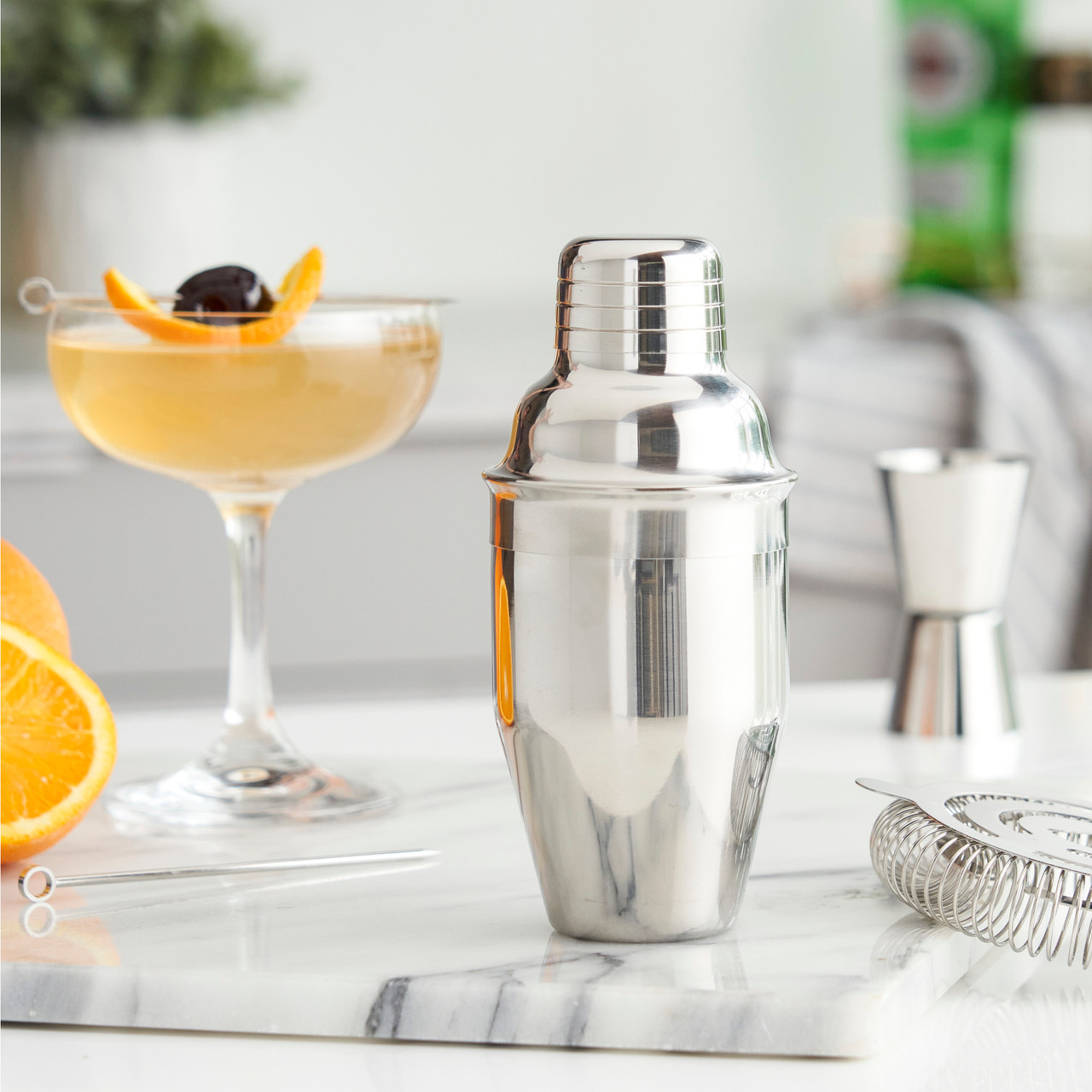 8.5 oz Stainless Steel Cocktail Shaker by True