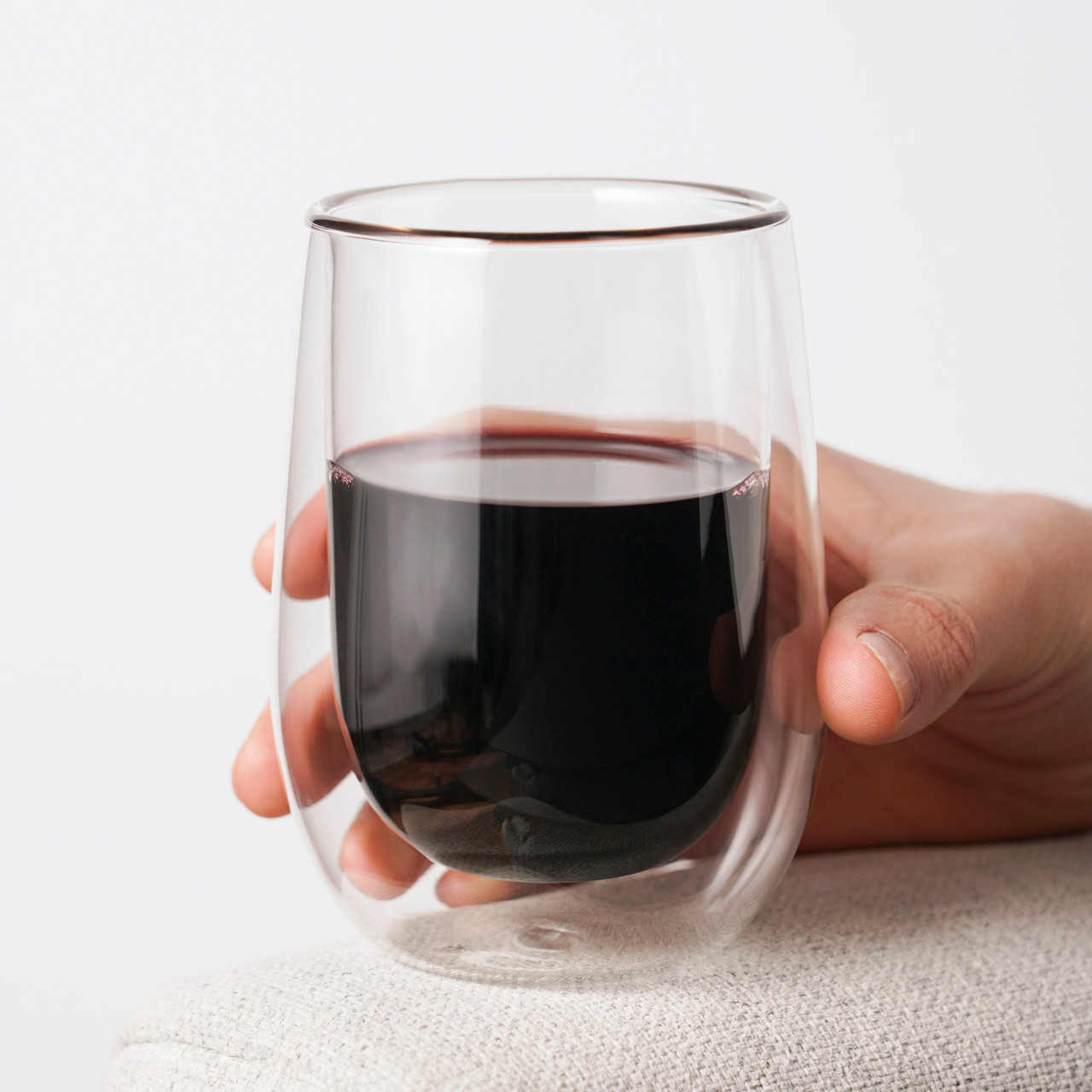 Double Walled Wine Glasses by True