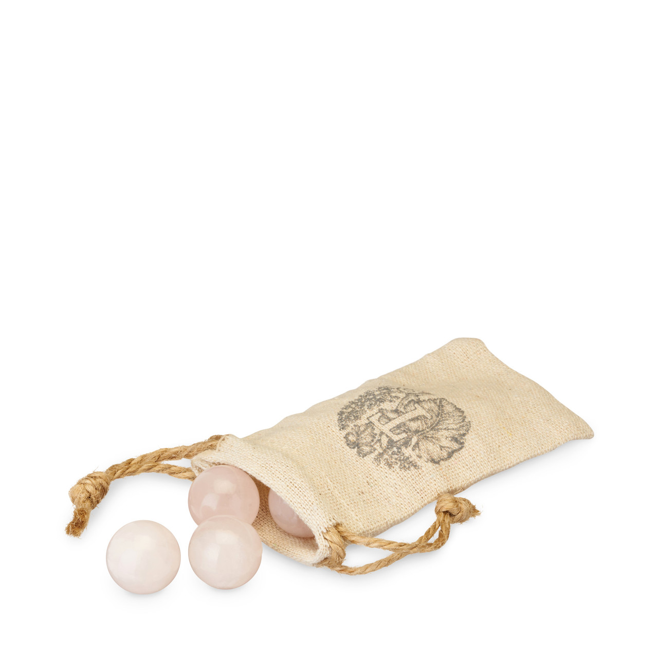 Rose Quartz Wine Gems Set of 6 by Twine®