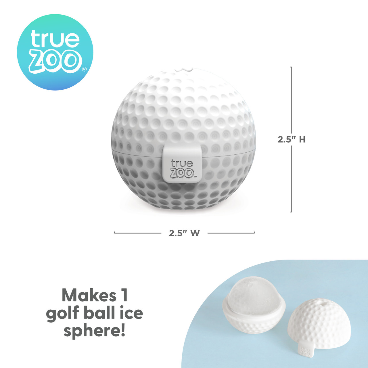 Golf Ball Silicone Ice Mold by TrueZoo