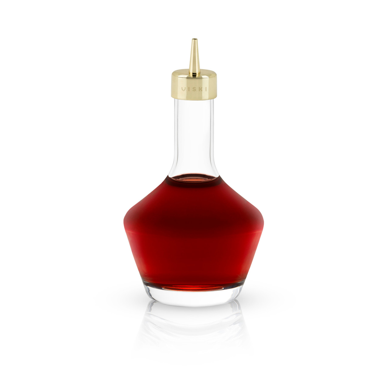 Bitters Bottle with Gold Dasher Top by Viski®