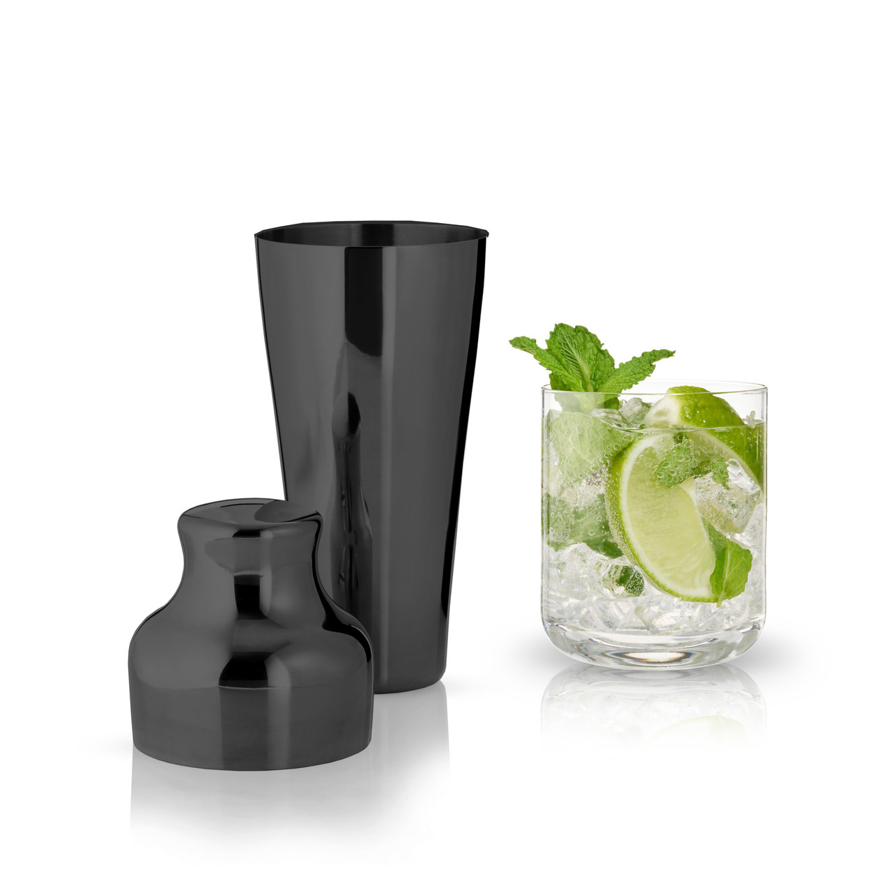 Gunmetal Parisian Cocktail Shaker by Viski®