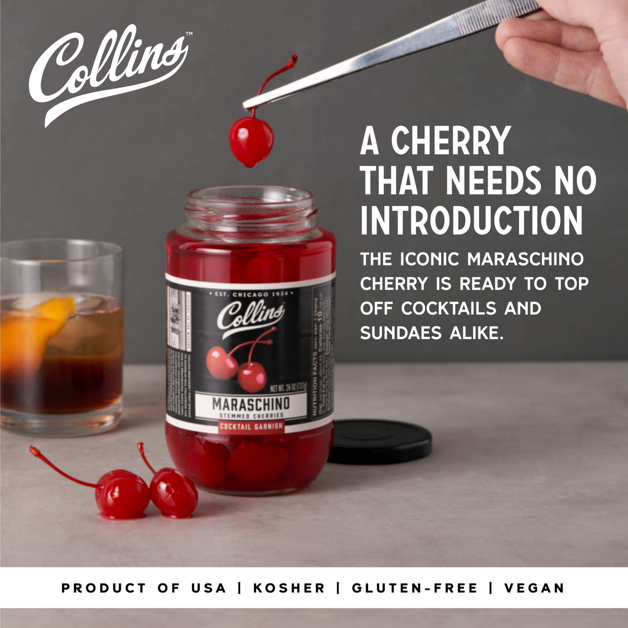 26 oz. Stemmed Cocktail Cherries Part