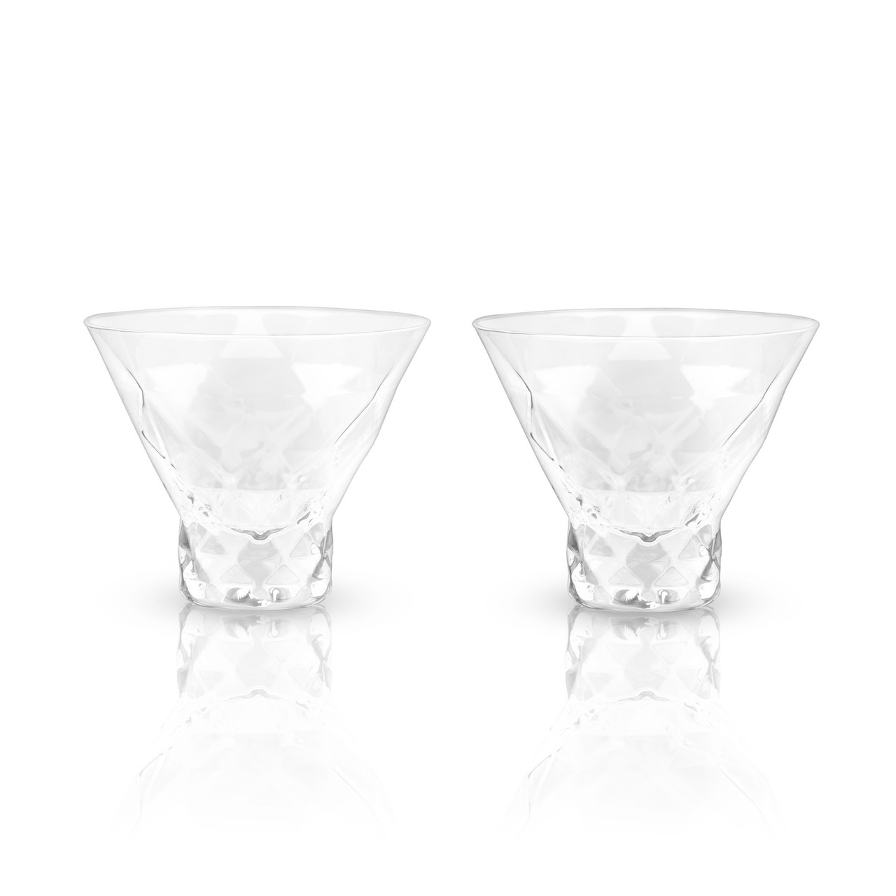 Gem Crystal Martini Glasses by Viski®