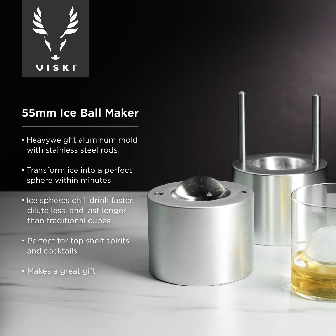 55mm Ice Ball Maker by Viski®