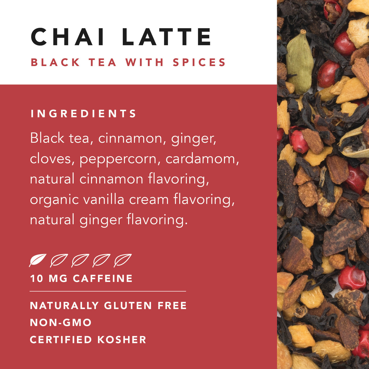 Chai Latte Pyramid Tea Sachets by Pinky Up