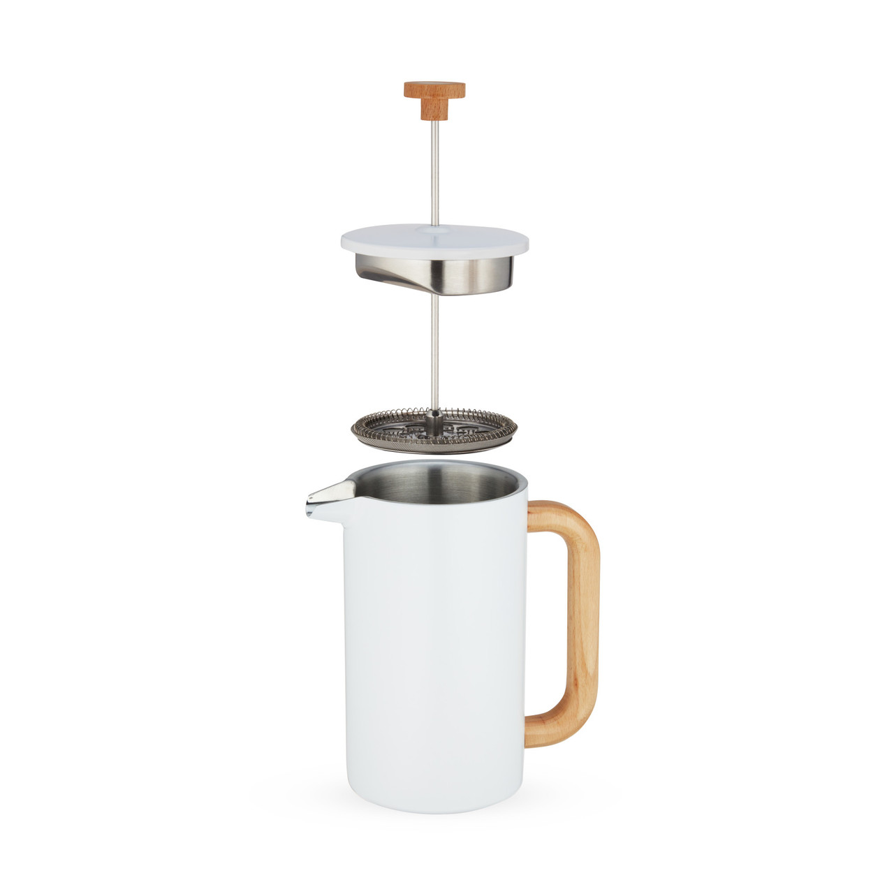 Avery Double Wall Stainless Steel Press Pot by Pinky Up