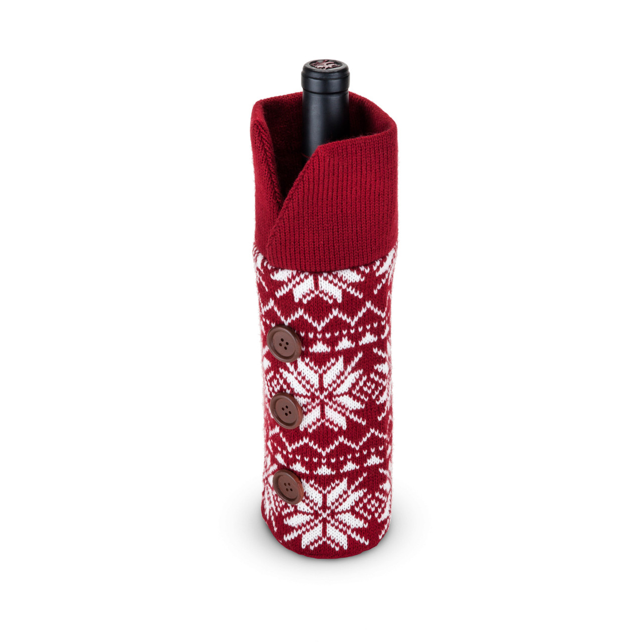 Wool Holiday Wine Sweater by Twine®