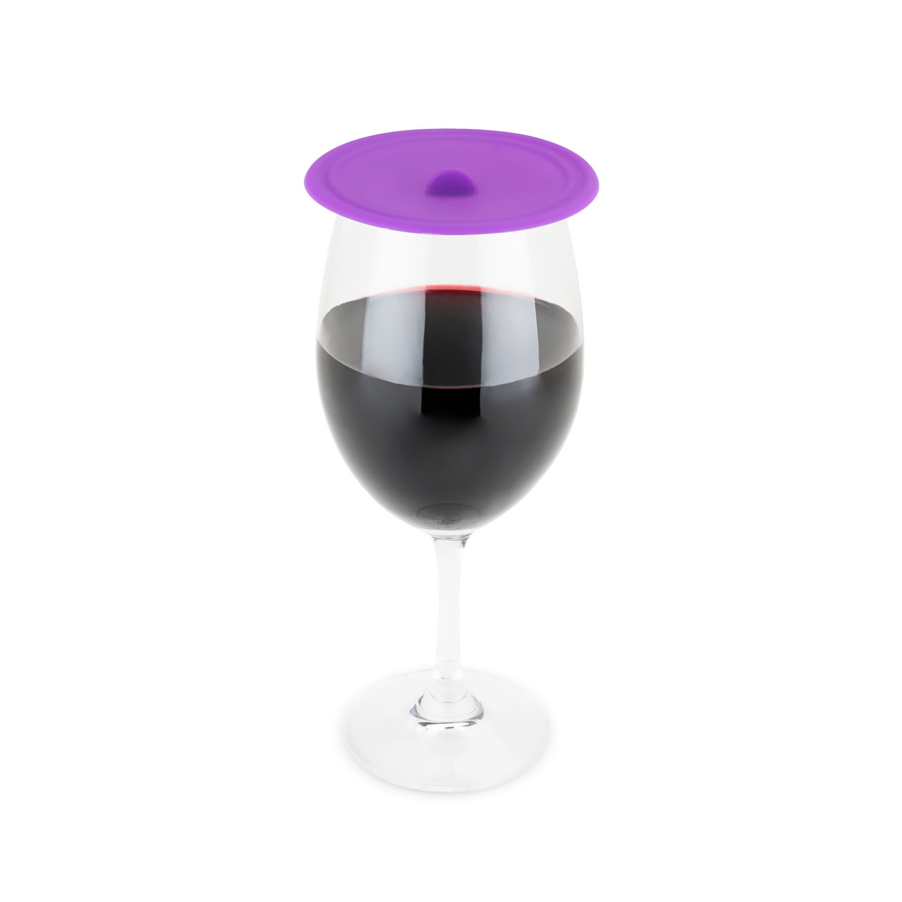 Dome Wine Glass Covers in Asstd Colors by True