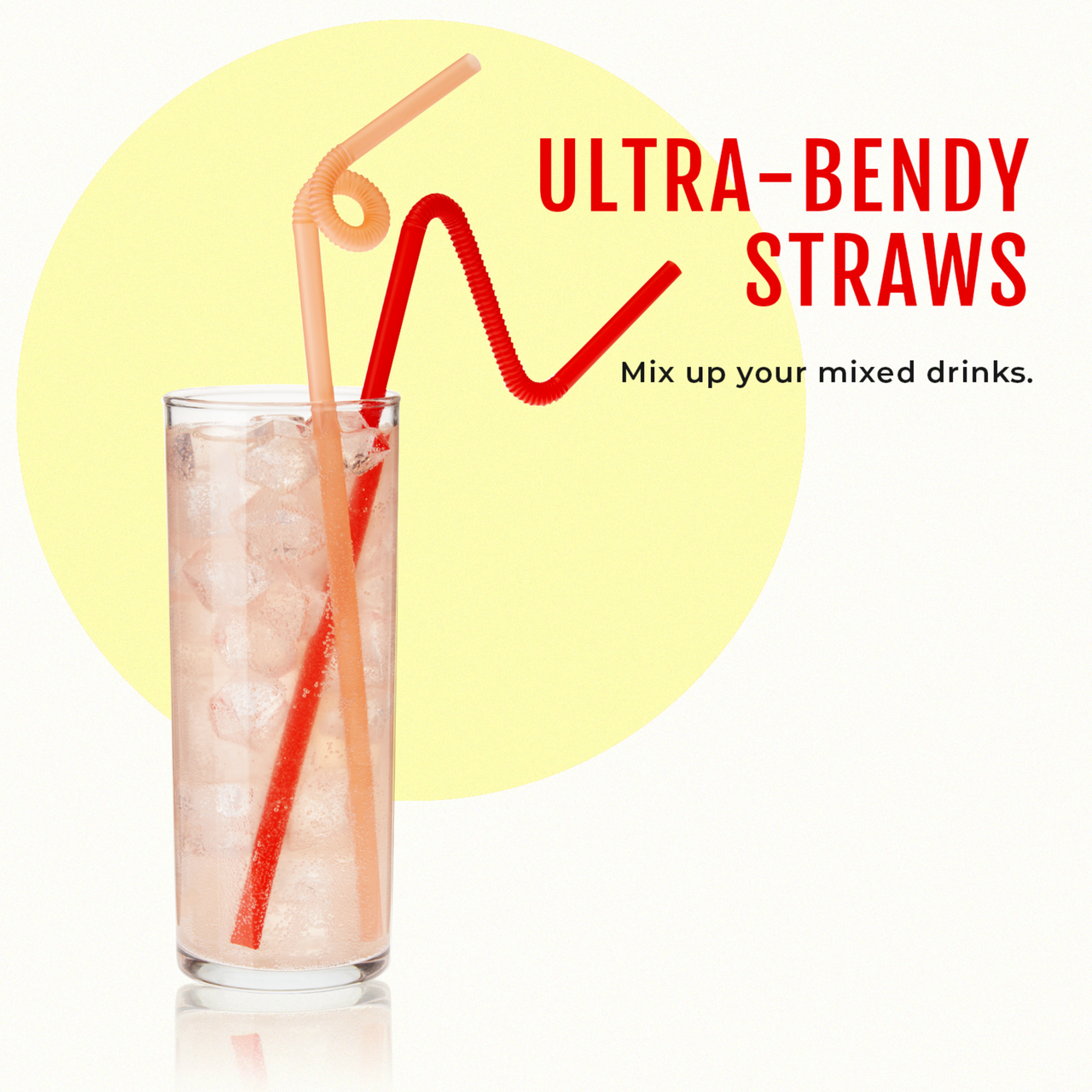 Ultra-Bendy Straws by Savoy