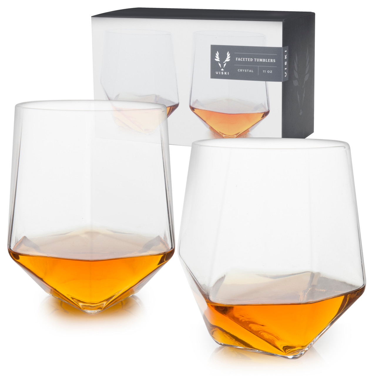 Faceted Crystal Tumblers by Viski®