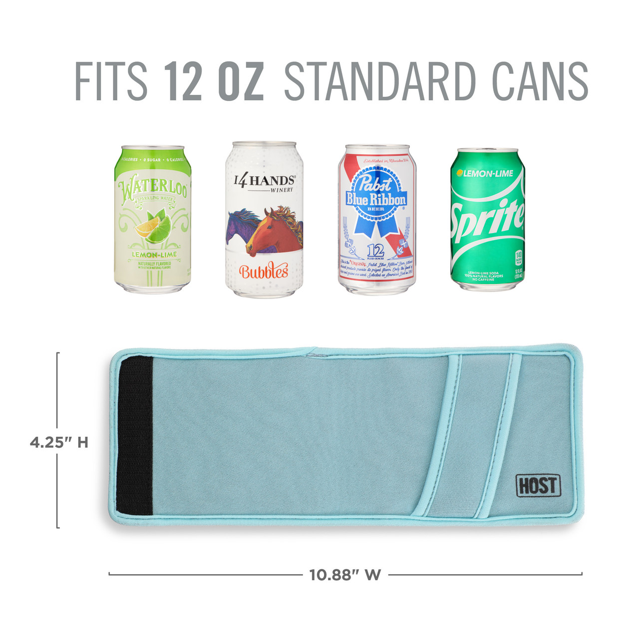 Insta-Chill Standard Can Sleeve in Ice by HOST®