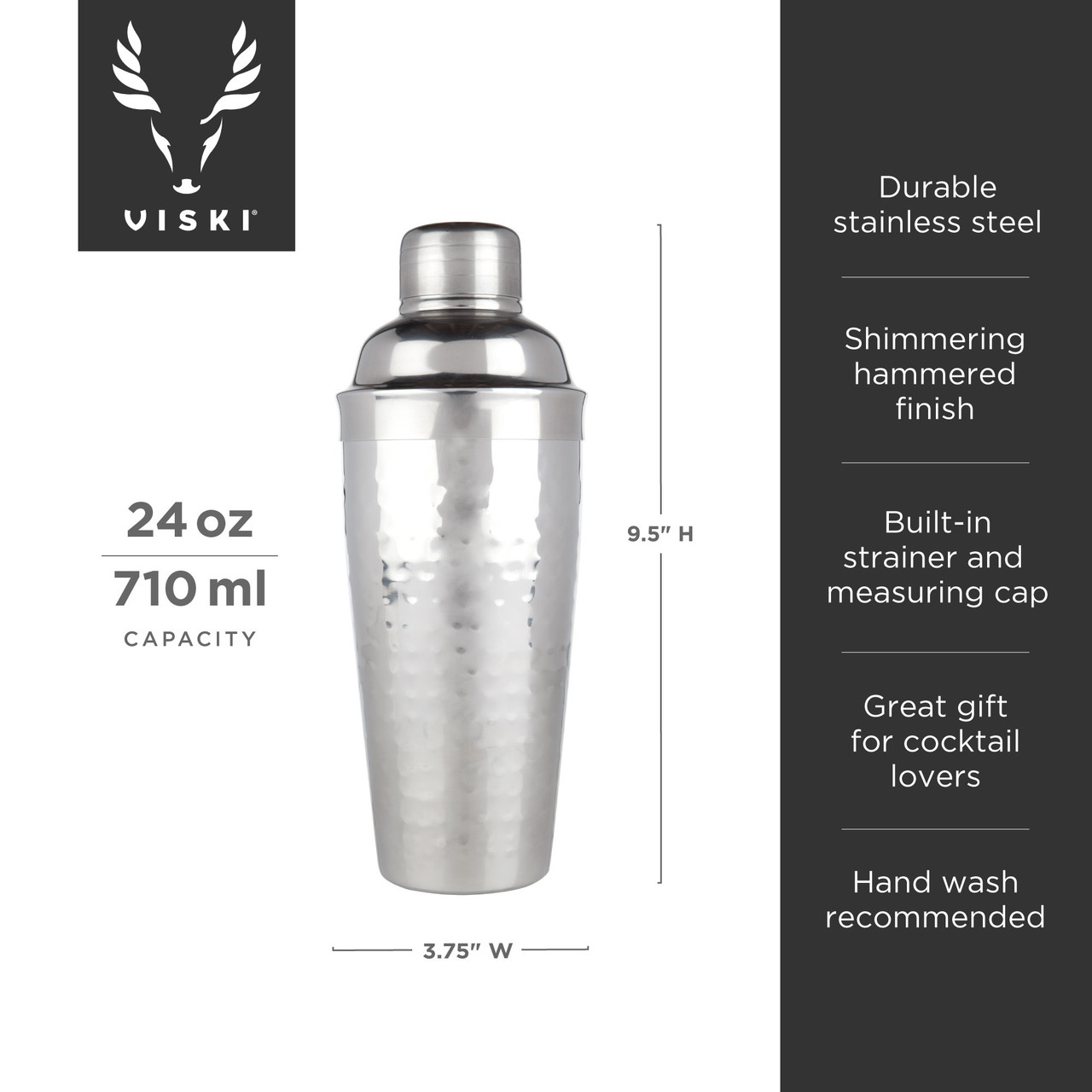 Hammered Shaker by Viski®