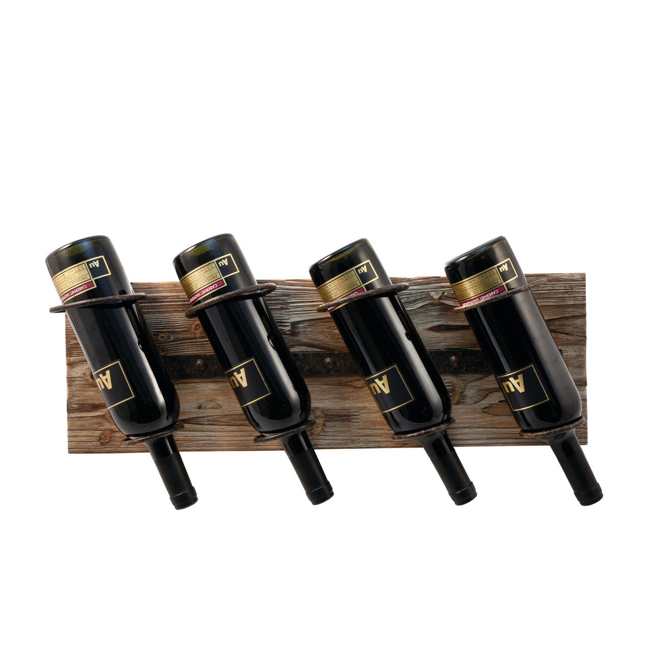 Metal and Wood Wine Rack by Twine®