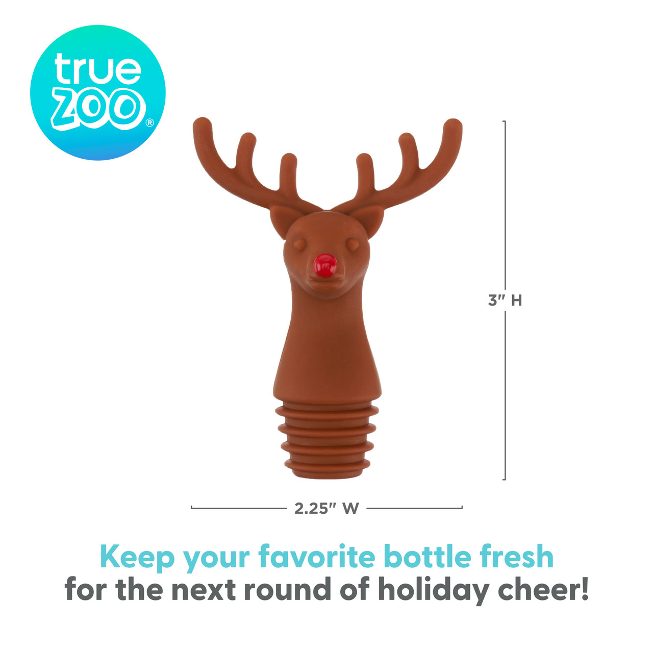 Reindeer Bottle Stopper by TrueZoo