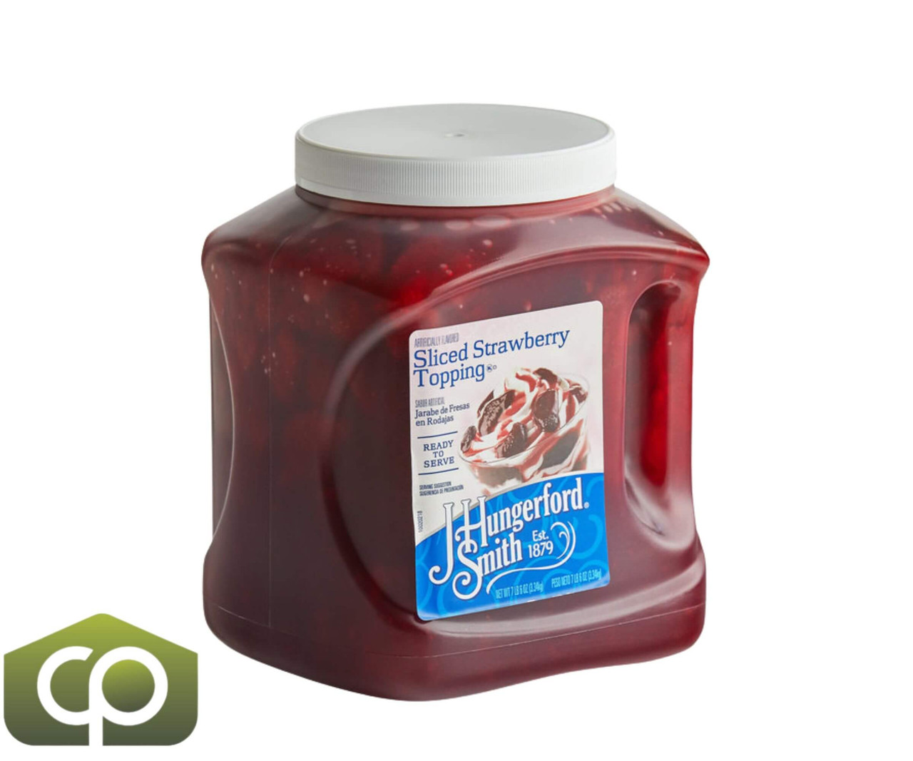 J. Hungerford Smith 3.35 kg (118 oz.) Delightful Sliced Strawberry ...