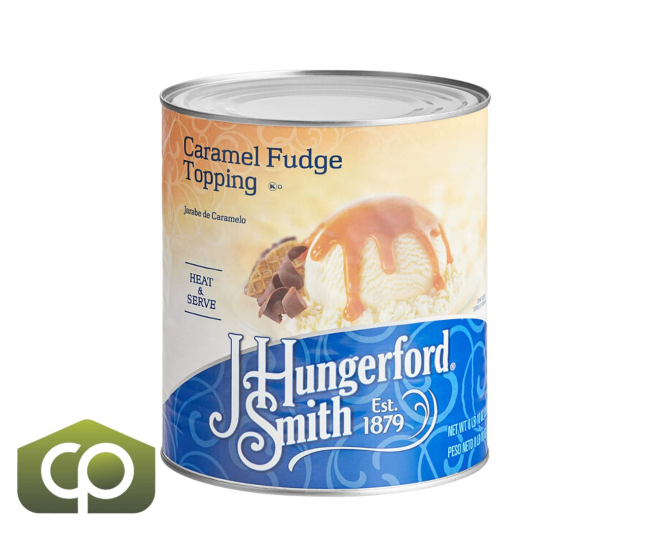 J. Hungerford Smith Caramel Fudge Topping - 56 lb. (25.40 kg)-Chicken Pieces