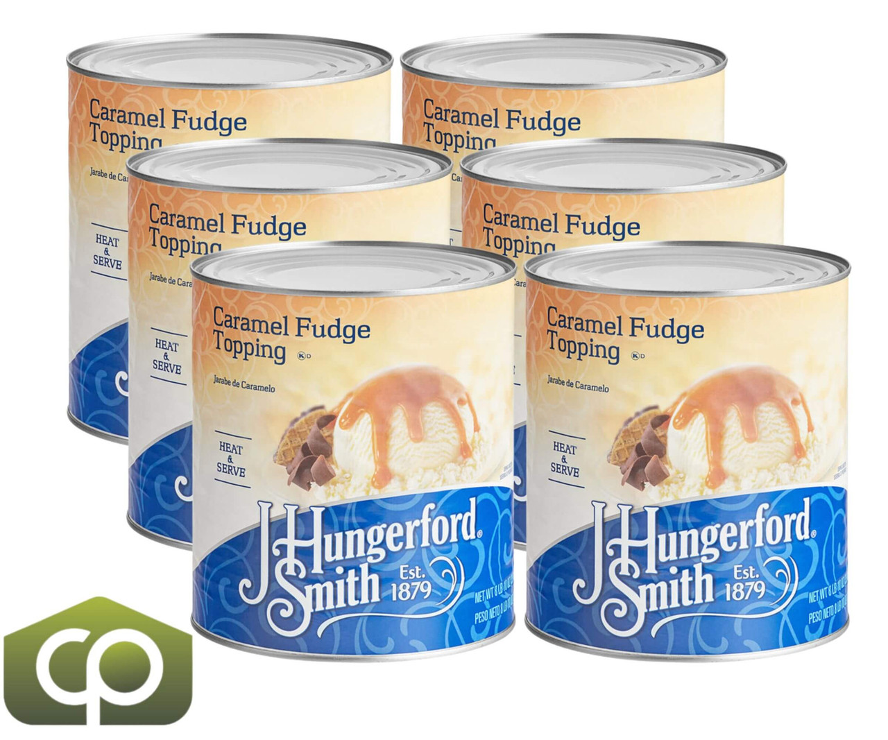 J. Hungerford Smith Caramel Fudge Topping - 56 lb. (25.40 kg)-Chicken Pieces