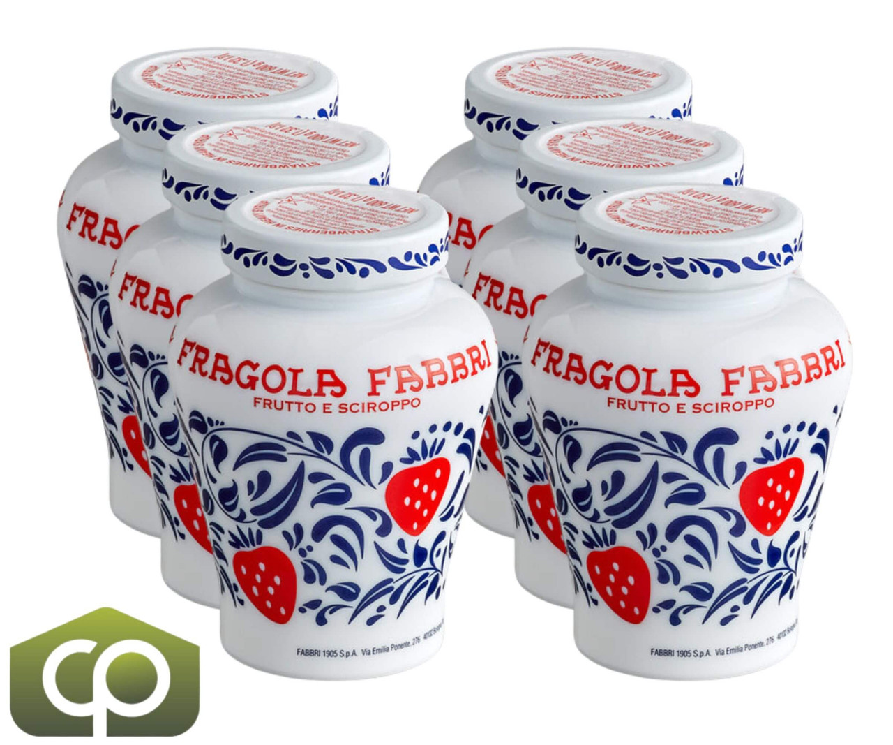 Fabbri Wild Strawberries in Syrup 21 oz. (600 g) Vibrant Delight