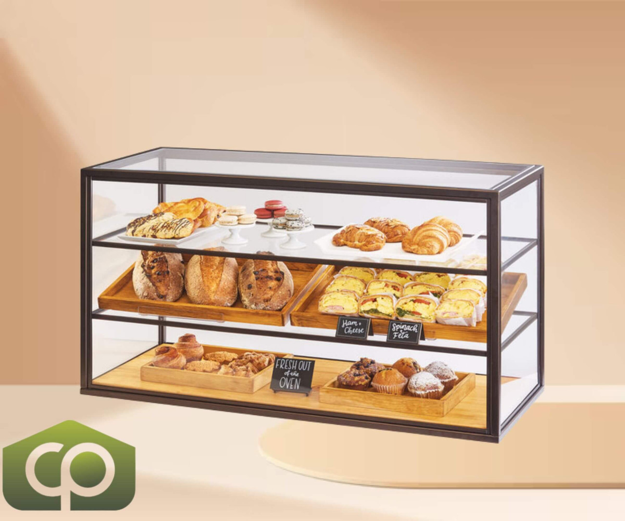 Cal-Mil Sierra 42" x 17" x 23" Display Case - Stylish and Functional-Chicken Pieces