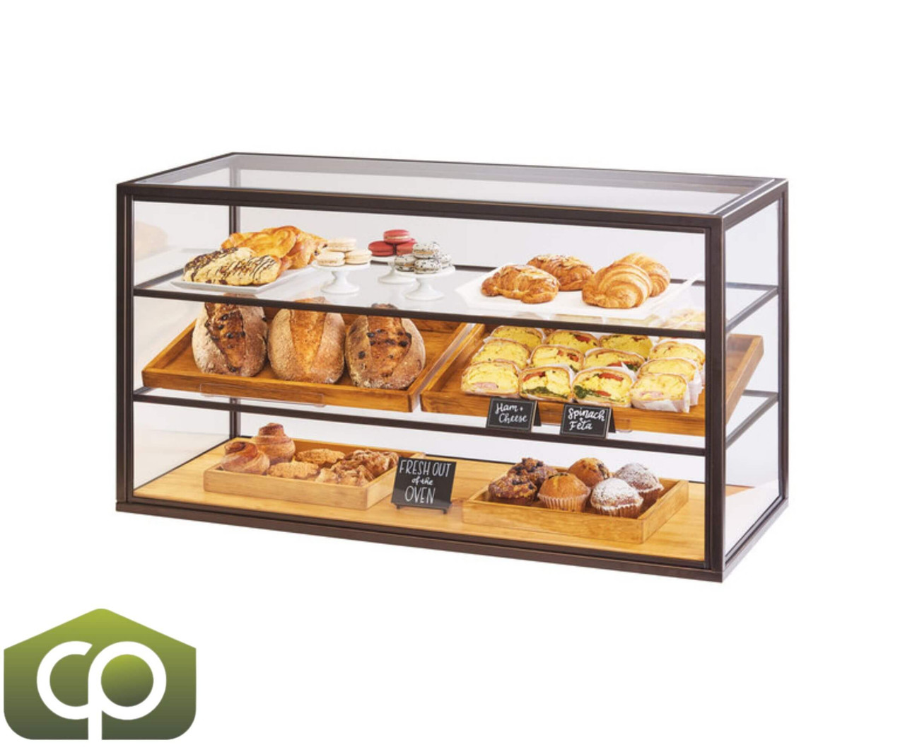 Cal-Mil Sierra 42" x 17" x 23" Display Case - Stylish and Functional-Chicken Pieces