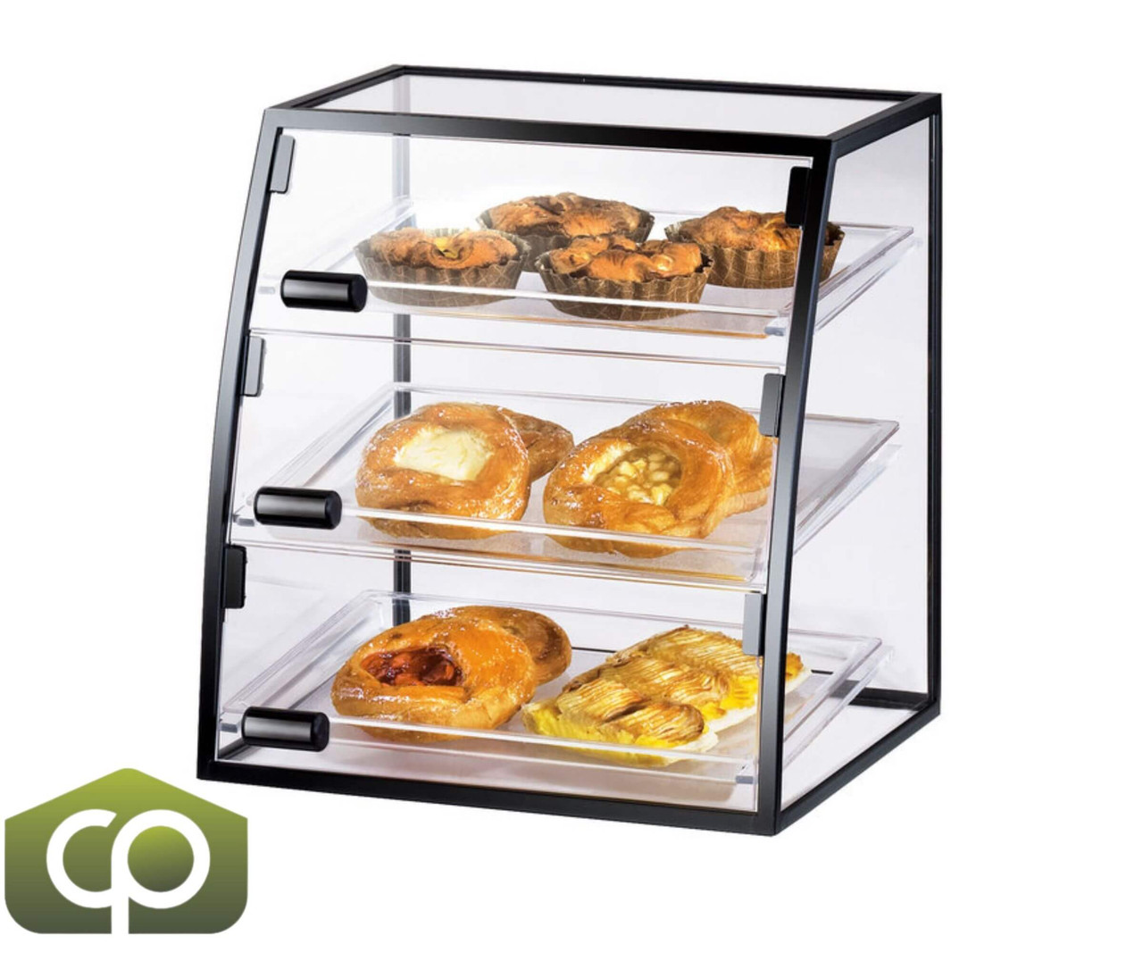 Cal-Mil 18" x 16" x 21" Iron Curved Self-Service Display Case - Chic Convenience-Chicken Pieces
