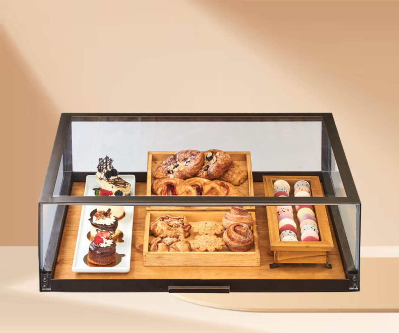 Cal-Mil Display and Delight Sierra 48" x 24" x 10" Pastry Drawer-Chicken Pieces