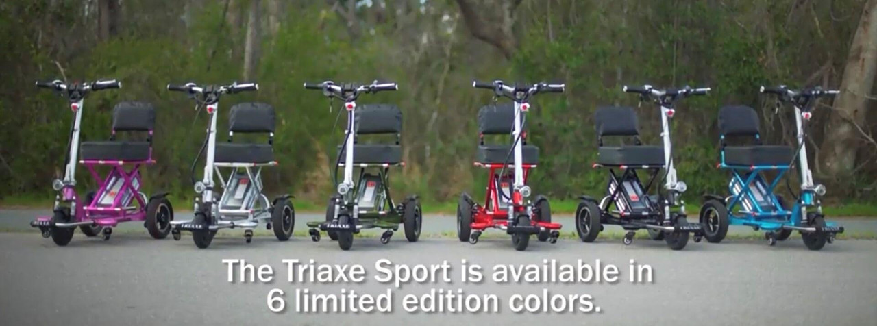 Triaxe SPORT Ultimate Performance Power Scooter by Enhance Mobility-Chicken Pieces