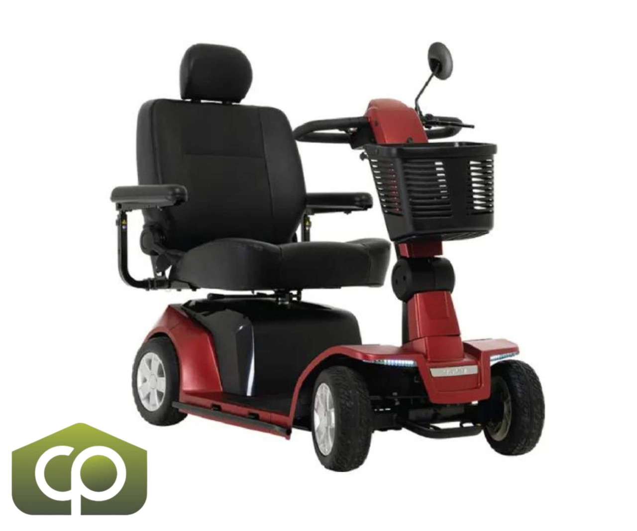 Pride Mobility Maxima Comfort 4-Wheel Bariatric Mobility Scooter-Chicken Pieces