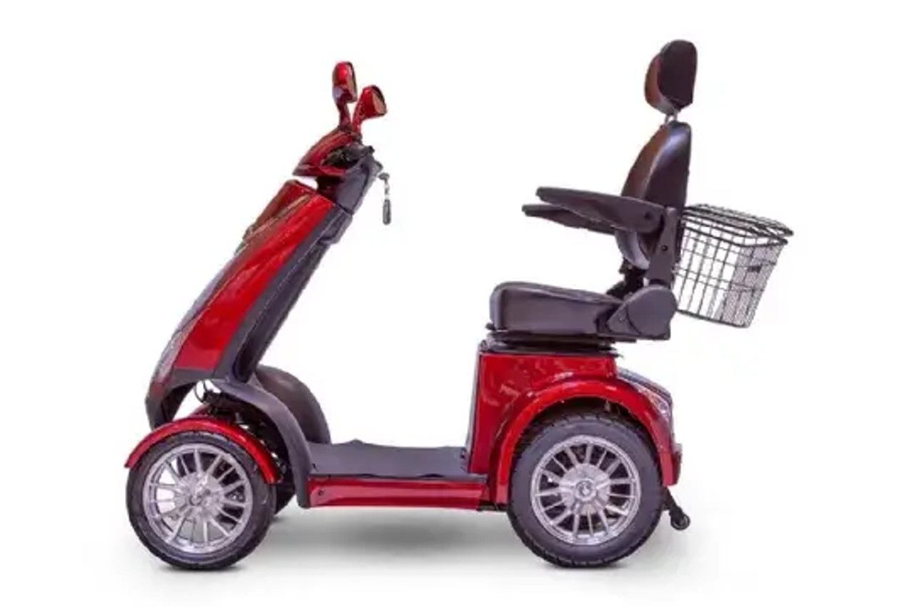 EWheels EW-72 Four Wheel Mobility Scooter | Fully Assembled | 43-Mile Range-Chicken Pieces