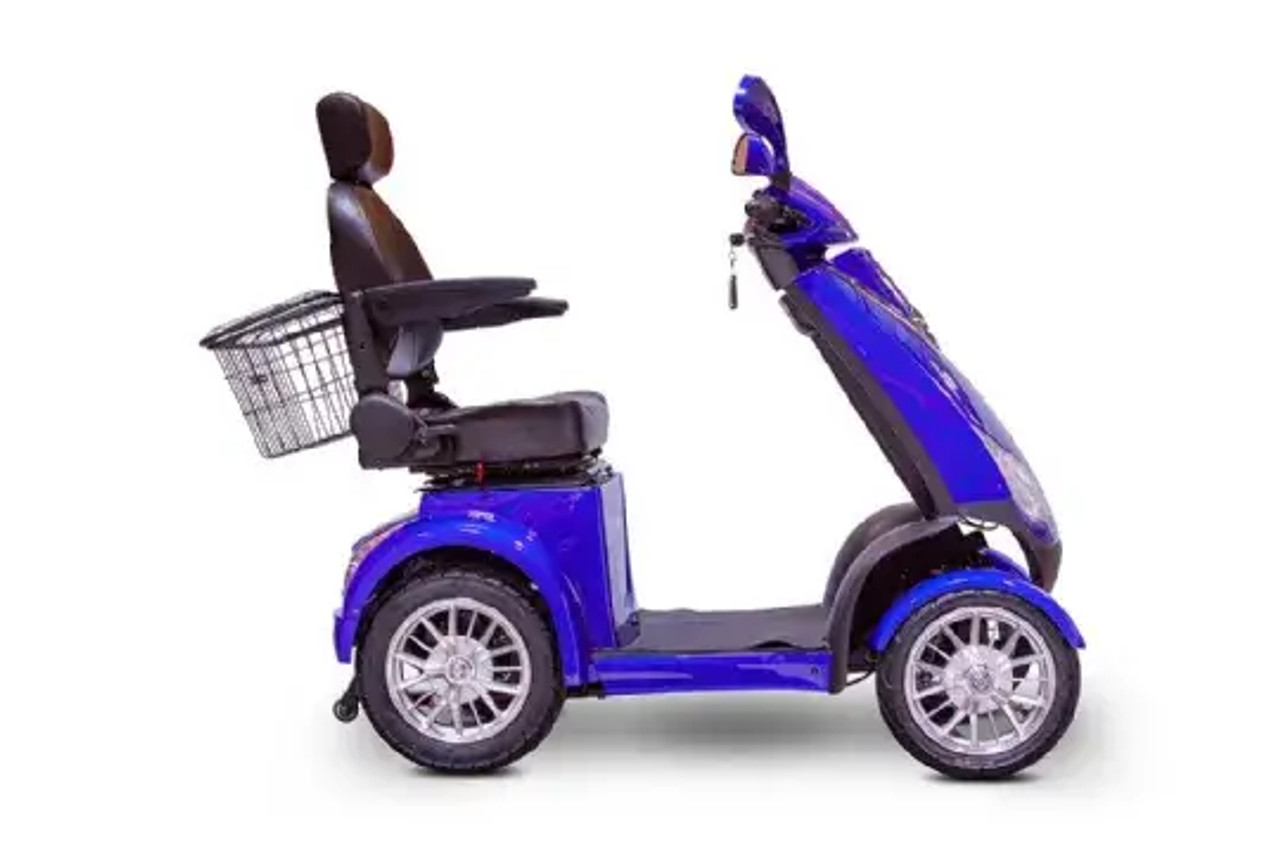 EWheels EW-72 Four Wheel Mobility Scooter | Fully Assembled | 43-Mile Range-Chicken Pieces