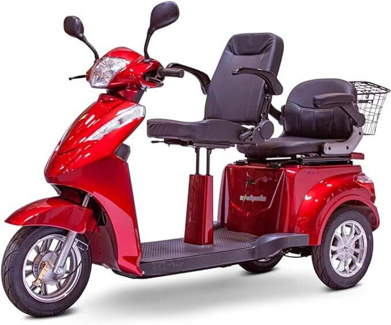 EWheels EW-66 Two Passenger Heavy-Duty Scooter | 35-Mile Range-Chicken Pieces