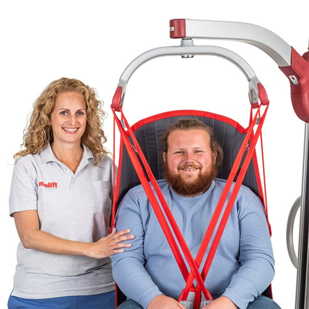 Molift Partner 255 Vertical Patient Lift - Comfortable, Stable, Lightweight-Chicken Pieces